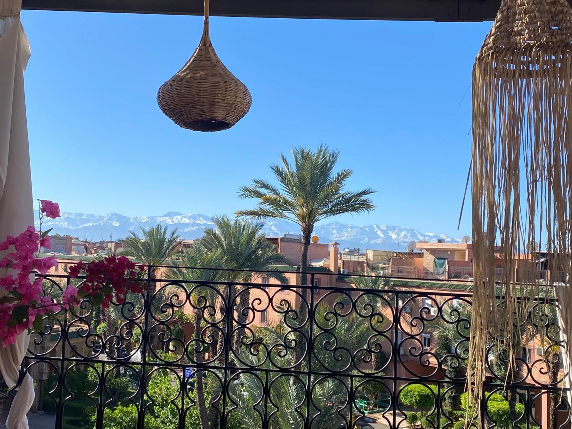 Riad Palmier Fleuri Marrakesh Exterior photo