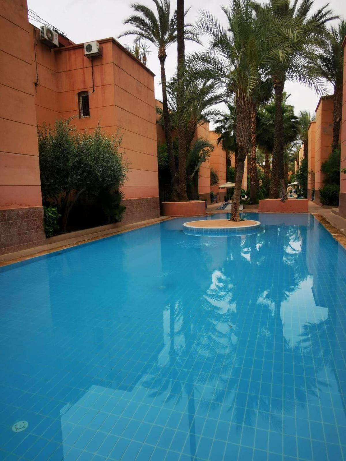 Riad Palmier Fleuri Marrakesh Exterior photo