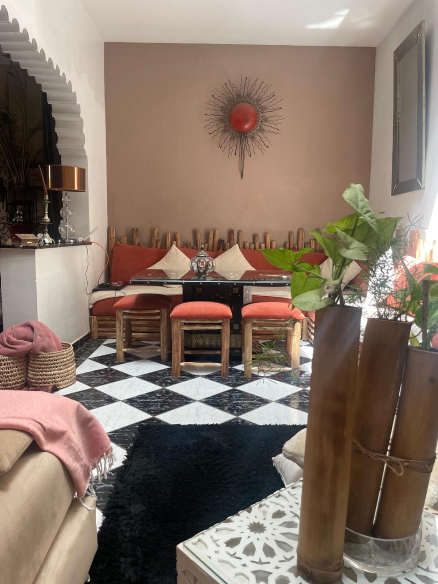 Riad Palmier Fleuri Marrakesh Exterior photo