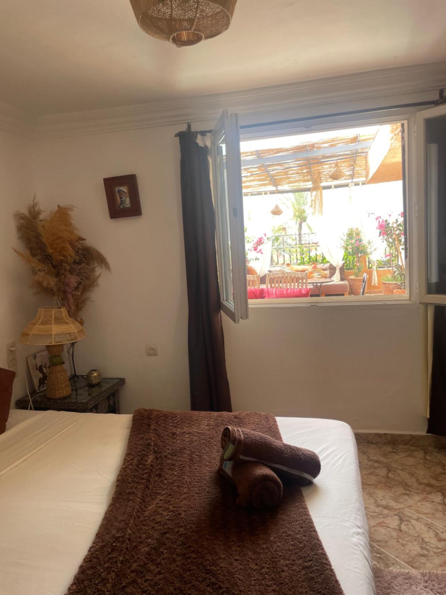 Riad Palmier Fleuri Marrakesh Exterior photo